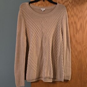 Women's Tan Sweater